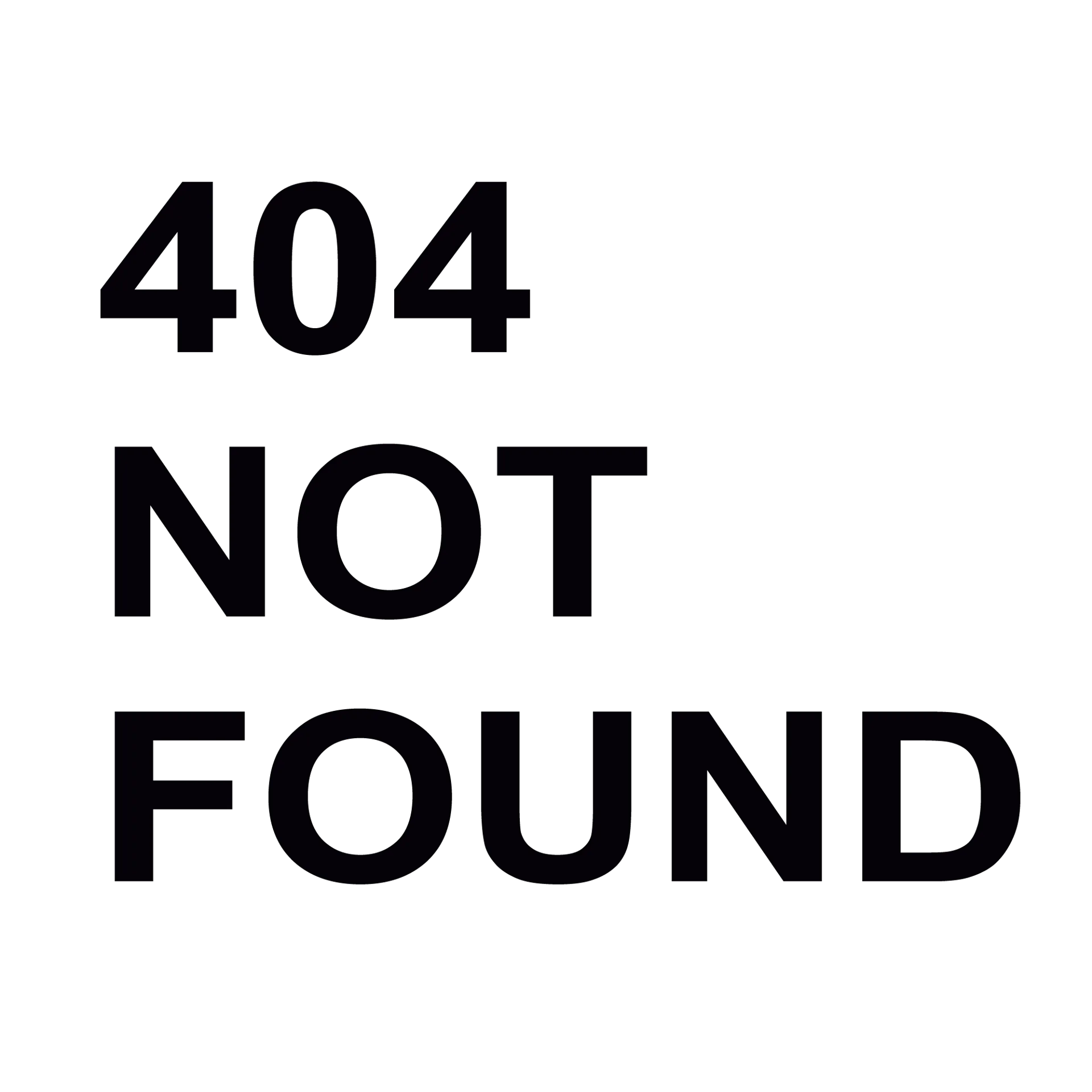 Логотип 404 NOT FOUND